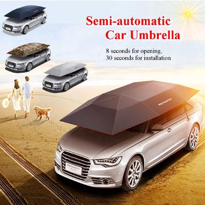 Přenosný poloautomatický autodeštník Sluneční clona Střešní kryt Stan UV ochrana Novinka