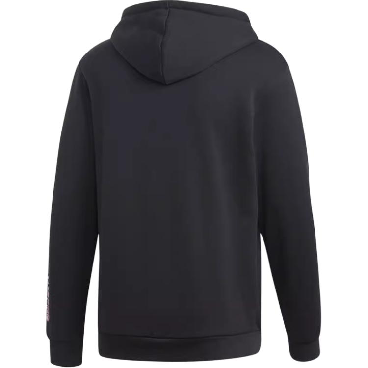 Adidas Originals D Hoodie Soft Comfortable Long Sleeve American Sweatshirt Men Hoodies Black DV2038