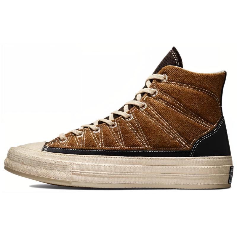 

Converse 1970-е Chuck 70 Chuck Taylor All Star Cozy Granola Повседневный комфорт Высокие парусиновые унисекс Синий Коричневый 36