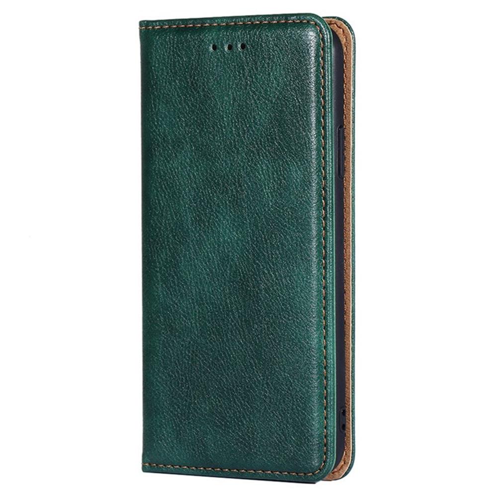 For Xiaomi Redmi Note 14 4G (164.84mm) Case Wallet PU Leather Magnetic Auto-Absorbed Phone Cover