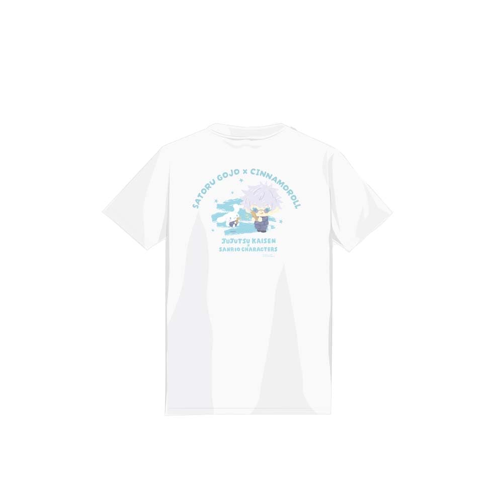 

Jujutsu Kaisen Kaiju Ball Folding x Sanrio Characters 01. Gojo Satoru Cinnamoroll T-Shirt Size Small