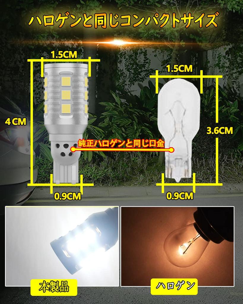 WENLE Explosive Light T16 LED Back Lamp, White 6000K, Reflector Chromatic Silver Finish, DC