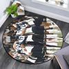 Tottenham Hotspur Player Pattern Round rug,Carpet Rug for Living Room Bedroom Playroom ,Non-slip Floor Mat,Holiday Gifts and Birthday Gifts.