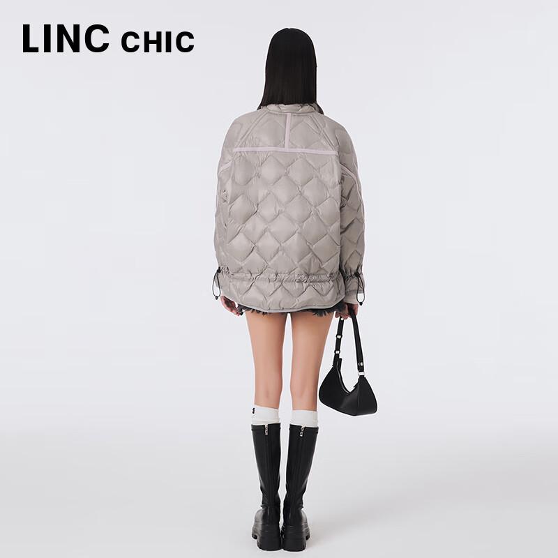 Women's Lightweight Loose Fit Stand Collar Down Jacket