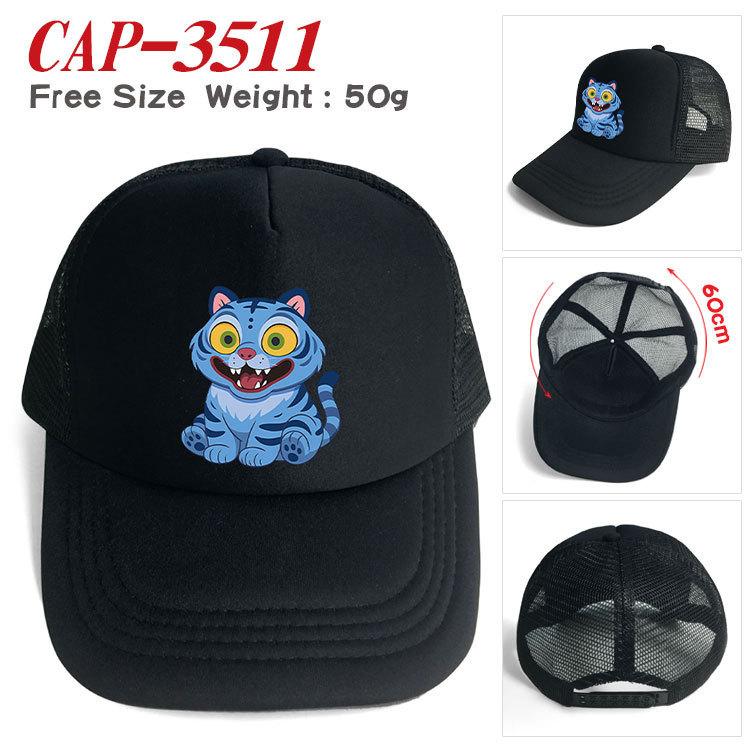 Kids Boys Girls Cartoon Anime Demon Hunters Derpy Printed Casual Hats Peaked Baseball Caps