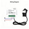 Intelligent Home Energy Monitor 80A Current Voltage Changer Clamp Power monitors Electricity Statistics Monitoring Device