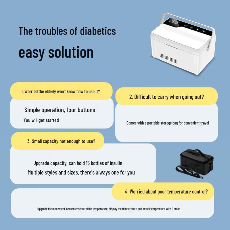 Portable Insulin Refrigerator Box