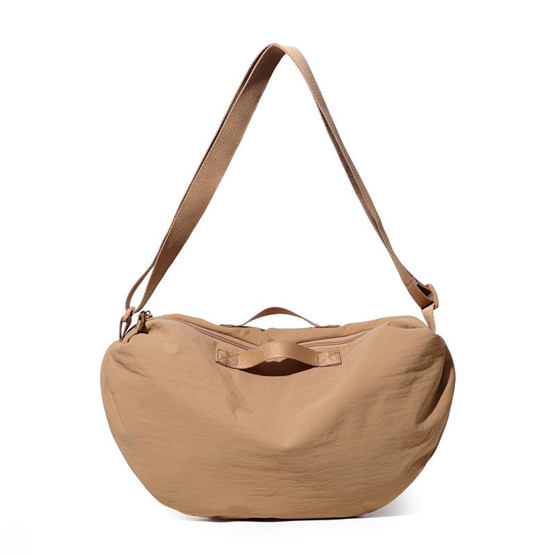 Men Crossbody Bag Large Capacity Chest Bag Women's Lightweight Shoulder Bag