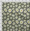 oneOone Cotton Flex Black Fabric Sunflower Floral Dress Material Fabric Print Fabric By The Yard 40 Inch