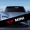 1Pcs Car Front Windshield Reflective Sticker Rear Window Decals For Cooper One S Clubman R50 R53 R56 R60 F55 F56 R57 R58 R59