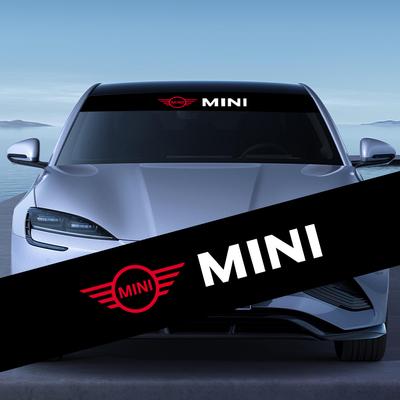 1 Stück Auto Frontscheibe Reflektierender Aufkleber Heckscheibenaufkleber Für Cooper One S Clubman R50 R53 R56 R60 F55 F56 R57 R58 R59