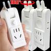 One-to-Multiple Plug Adapter with Switch 180 Degree Rotation US Electrical Socket Travel Aadapters Household Socket Converter