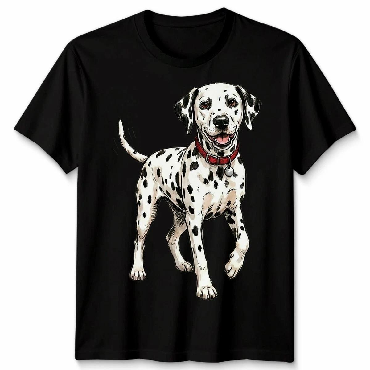 

Sweet Dalmatian Dog for Puppies and Dogs Lovers Animal Graphic Shirt 3XL