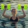 Water Sports Dumbbell Set Soft Grip Aquatic Exercise Water Weights Swimming Dumbbells Strength Training Equipment