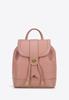 Wittchen Damen Lederrucksack mit Zugband, Rosa, Echtes Leder