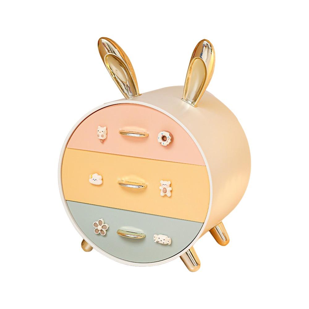 

Мультяшный кролик детская заколка для волос зажим для волос хранение косметики держатели для спальни и общежития разноцветный