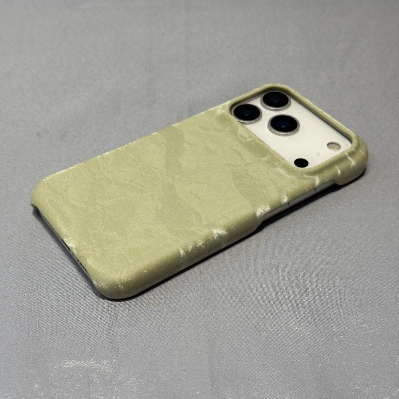 Half-Wrap Velvet Phone Case Magnetic Charging IPhone 15 16 17 18 Series