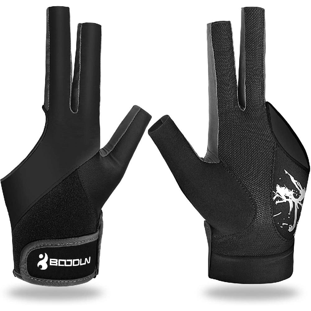 

Перчатки для бильярда для левой руки 3 пальца, процесс сращивания, спортивная перчатка для снукера