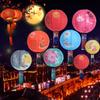 Moon Flower Lantern DIY Material Package Mid-Autumn Festival Lantern Cartoon Rabbit Chang'e Lantern