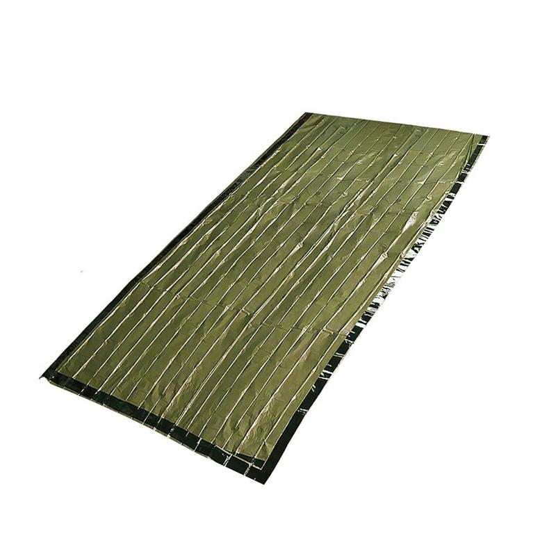 

Emergency Sleeping Bag Ultra Waterproof Mylar Thermal Blankets Lightweight Survival Sleeping Bag Keep Warm For Camping Hiking