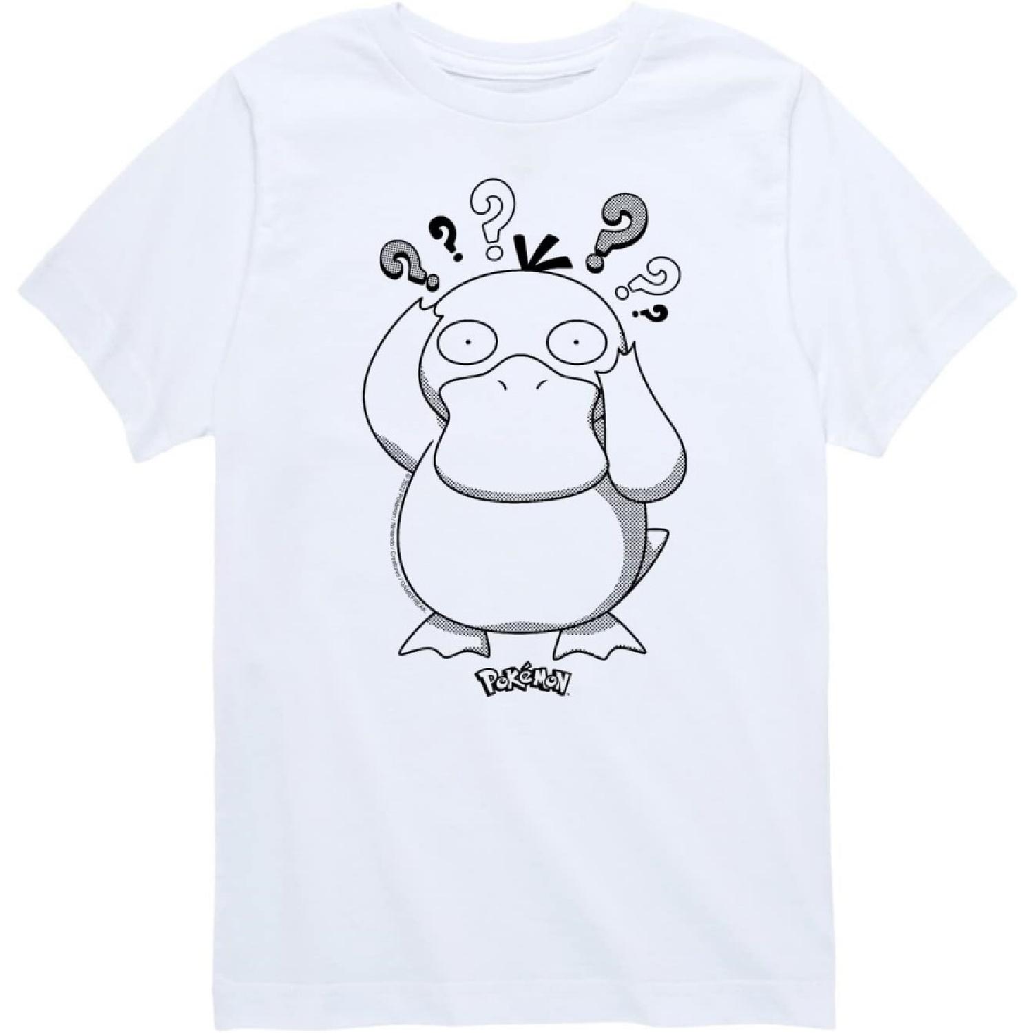 HYBRID APPAREL - Pokémon - Psyduck Confusion - Youth Short Sleeve Graphic T- Shirt S