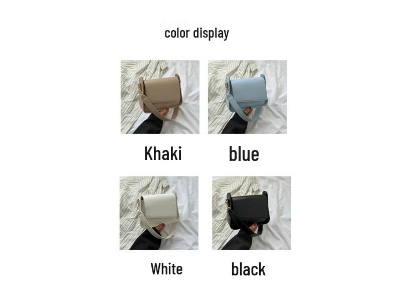 2025 New Summer Solid Color Women's One-Shoulder Bag: Sleek, Versatile, and Trendy Underarm Design