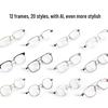 SUPERHEXA AI Smart Audio Translation Glasses