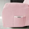 4pcs/set Water Repellent Recliner Sofa Covers Polar Fleece Split Elastic Single Armchair Case Relax Chair Slipcover Protector