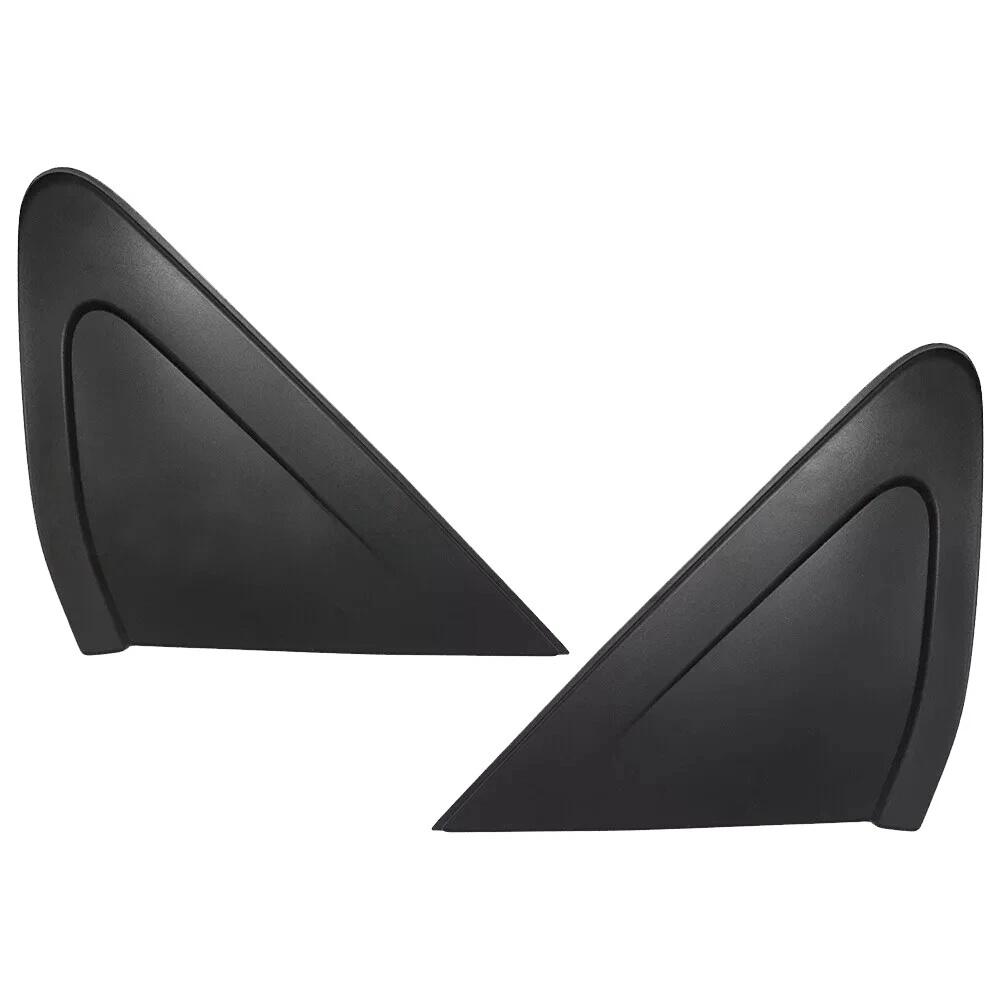 2Pcs Fender Mirror Molding Triangle Trim Corner Cover For Nissan Versa 2020-2021