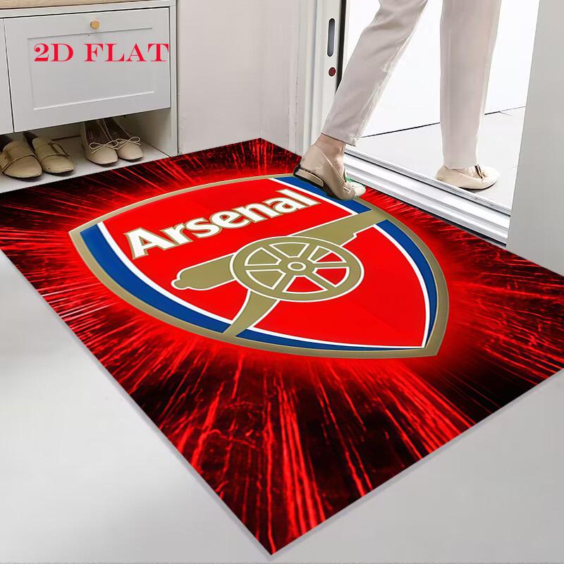 Arsenal logo Carpet Rug for Living Room Bedroom Home Sofa Decoration,Kids play Nonslip Floor Mat