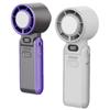 Portable Foldable Neck Fan with Digital Display & Stepless Speed