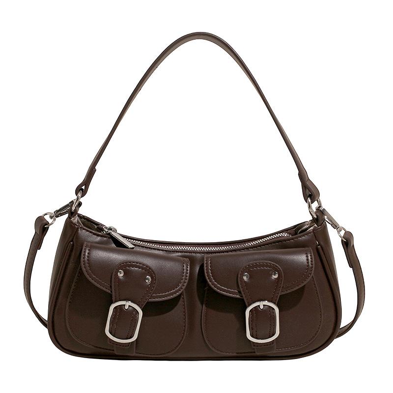 Premium Texture Underarm Bag Women's New Fashion Versatile Messenger Bag Commuter Shoulder Small Square Bag