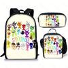 Rhythm Box Peripheral Elementary School Bag Large Capacity Starry Sky Backpack Three-piece Set