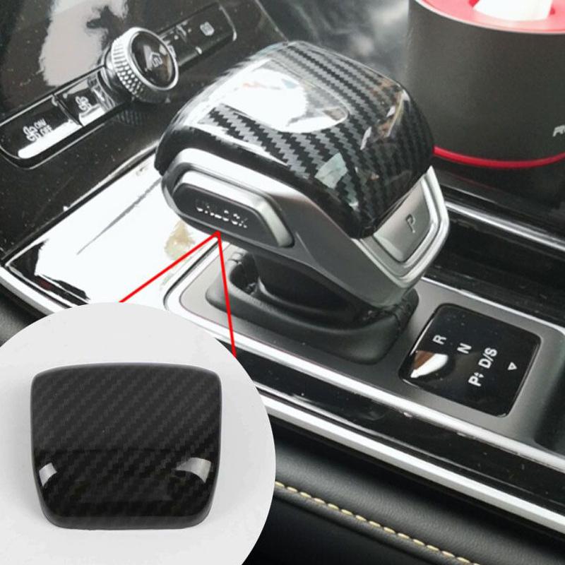 Dla MG EHS PHEV    Pokrowiec na dźwignię zmiany biegów Samochodu Uchwyt dźwigni sterującej Naklejka ABS z włókna węglowego Akcesoria do stylizacji wnętrza