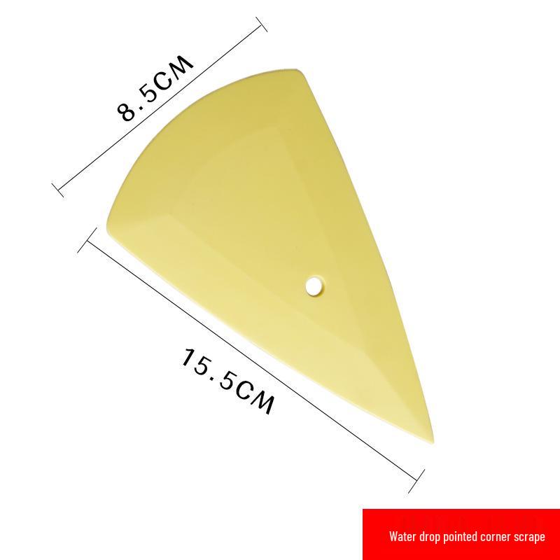 Curved Edge Triangle Scraper for Car Film Installation