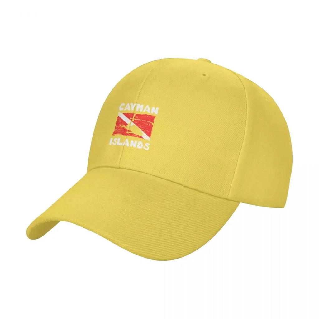 New CayUnisex Islands Divers Scuba Diving Flag Baseball Cap Fishing Cap Rave Vintage Girl Unisex's