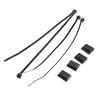 4pcs Car RGB LED Strip Light LED Strip Lights Colors Car Styling Decorative Atmosphere Lamps Car Interior Light With Remote 12V