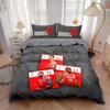 Basketball Star Bedding Set Cute Cartoon Version Of Basketball Star K-Kobe Duvet Cover Pillowcase Twin Queen Size