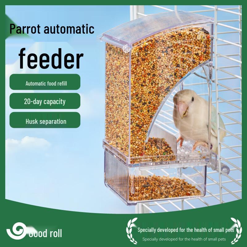 Automatic Bird Feeder & Water Dispenser