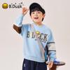 B.Duck Boys' Cartoon Print Sweatshirt