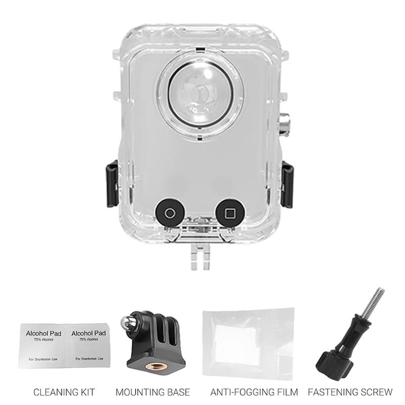 

For DJI Osmo 360 Invisible Dive Case Waterproof Housing 40M/130FT Underwater Diving Protective Shell for DJI Osmo360 Accessories Diving & Snorkeling