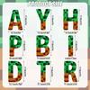 Happy Birthday Banner, Miner Theme Birthday Decorations Creative Happy Birthday Banner for Home Wall Door Window Parties Decor Photo Prop