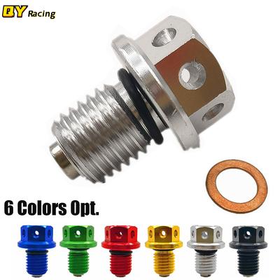 M12xP1.5 Magnetische Olieaftapbout Voor HUSQVARNA TC TE FC FE TX FX 125 150 200 250 300 350 400 450 501 2014- Crossmotor
