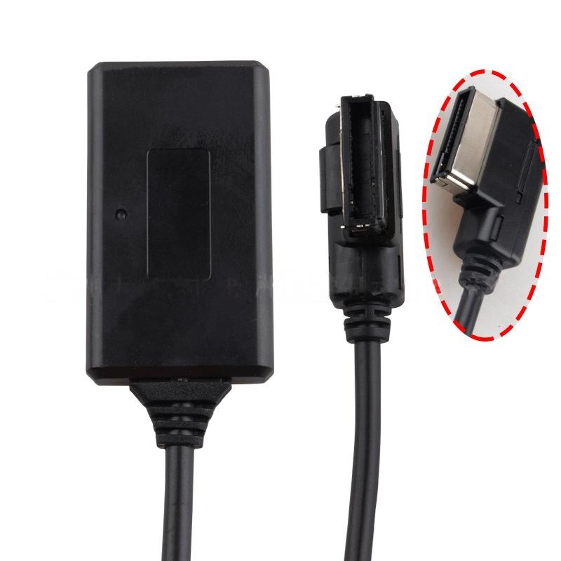 1Pcs Car Wireless Aux Adapter Ami Bluetooth Music Adapter For Mmi 3G Mdi A3 A4 B6 R7 Q5 Q7 A6L A8L