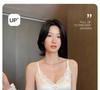 French Lace Trim Push-Up Wireless Triangle Cup Lingerie - Anti-Sag, Comfortable Women's Underwear