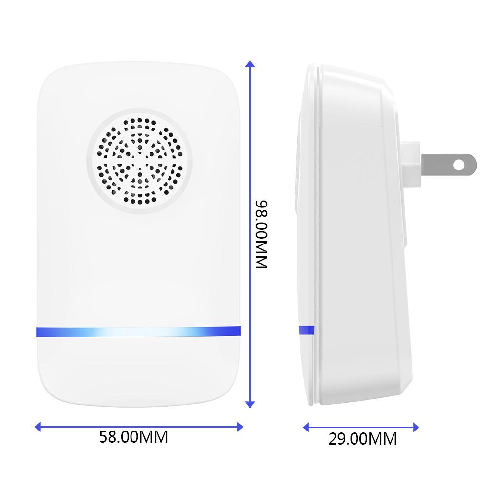 Ultrasonic Pest Controller: Mosquito, Mouse, Insect, Cockroach, and Mite Repellent with Smart Home Integration.