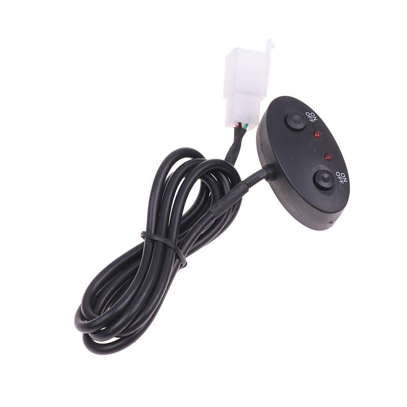 Diy Automobile Water Drip-Type New Energy Vehicle General Fog Light Harness Control Refit Button Switch With Cord