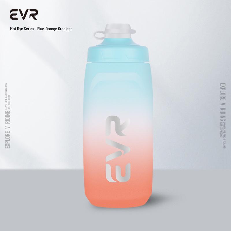 EVR Colorful Lightweight Plastic Cycling Water Bottle for Mountain & Road Bikes