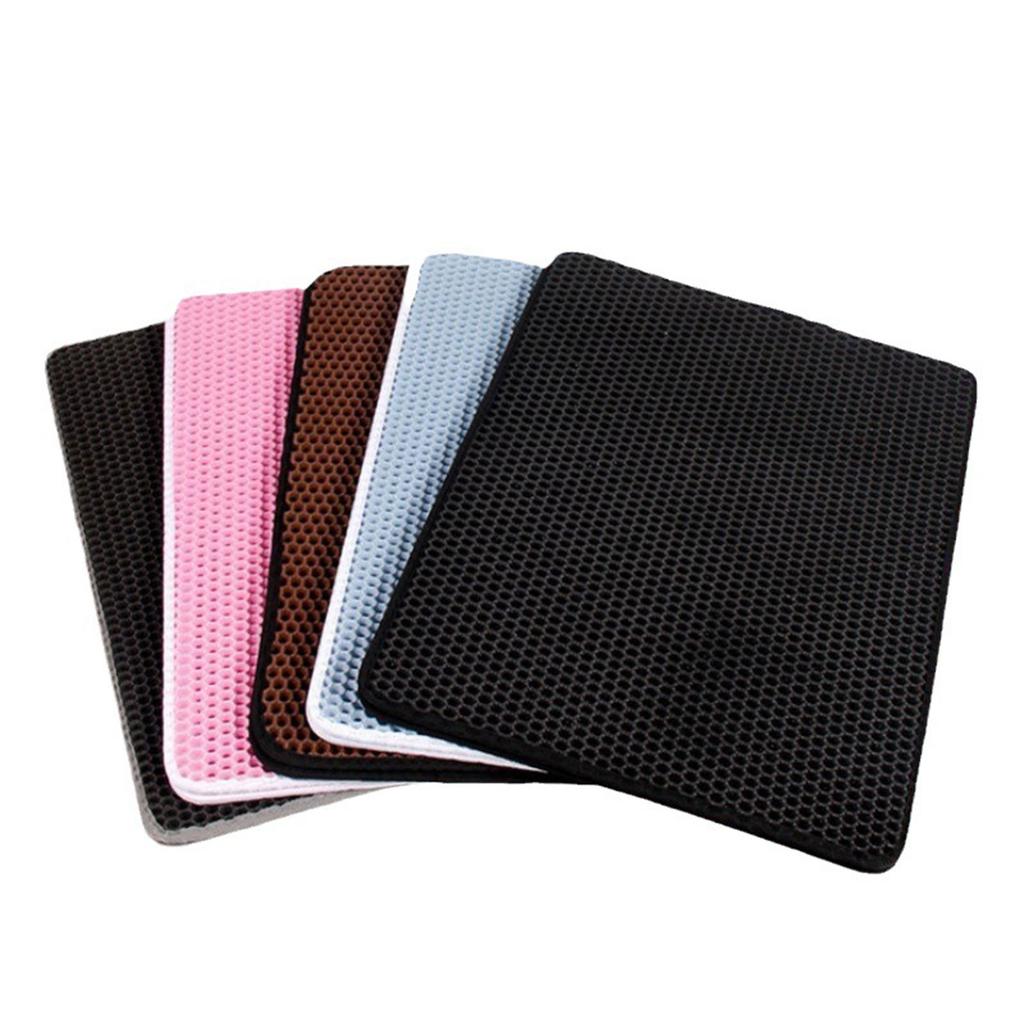 Mata pod kuwetę dla kota Wodoodporna, mniej odpadowa kuweta Łatwa do czyszczenia Kontrola rozproszenia Kuweta dla kota Kuweta dla zwierząt Mata dywanowa