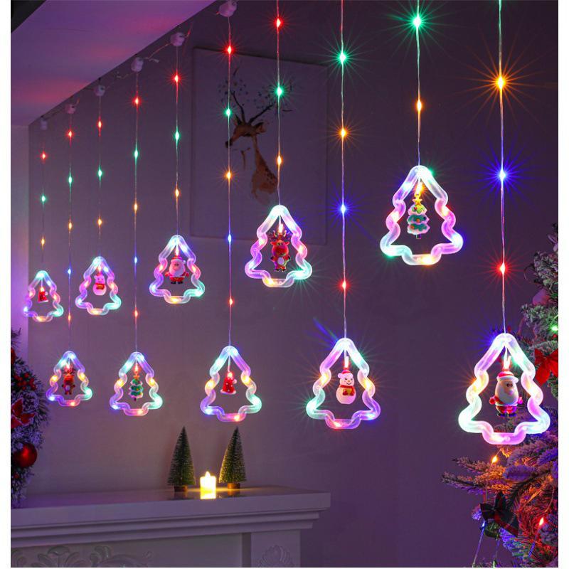 LED Flashing Curtain Lights for Christmas – Indoor Decorative Atmosphere Lighting